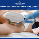 triệt lông nách có được dùng lăn khử mùi không
