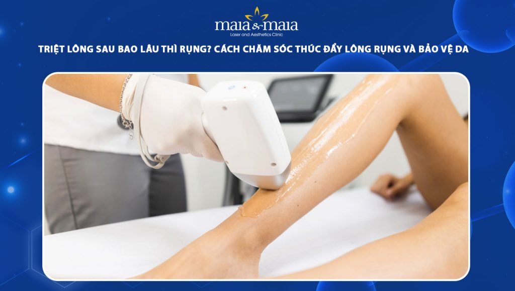 triệt lông sau bao lâu thì rụng