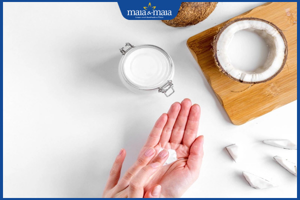 Sau khi cạo lông vùng kín nên bôi gì? Lưu ý chăm sóc vùng kín sau cạo 4 bôi dầu dừa sau cạo lông vùng kín