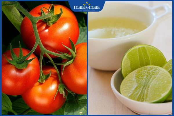 cà chua và chanh