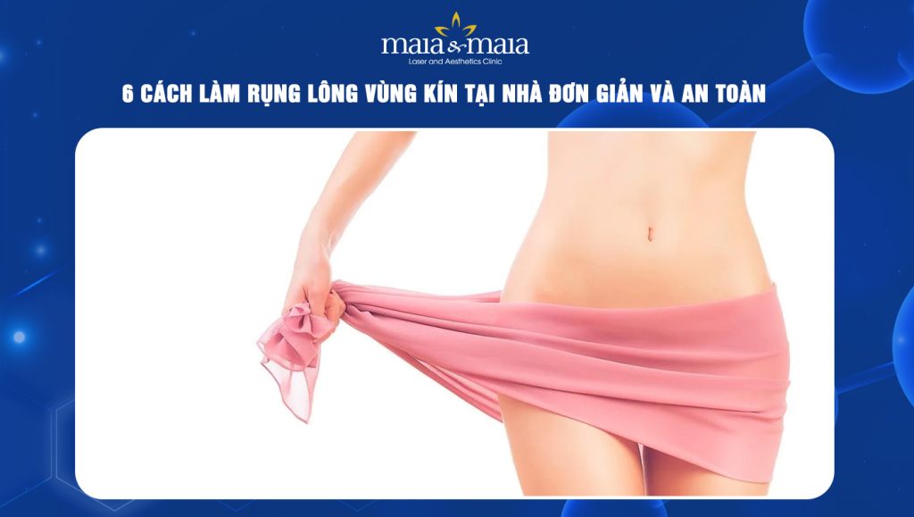 Cách làm rụng lông vùng kín