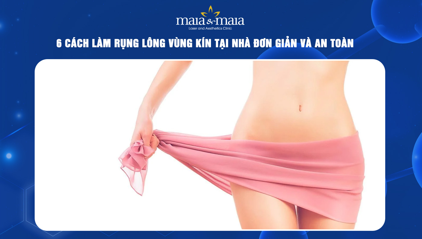 Cách làm rụng lông vùng kín