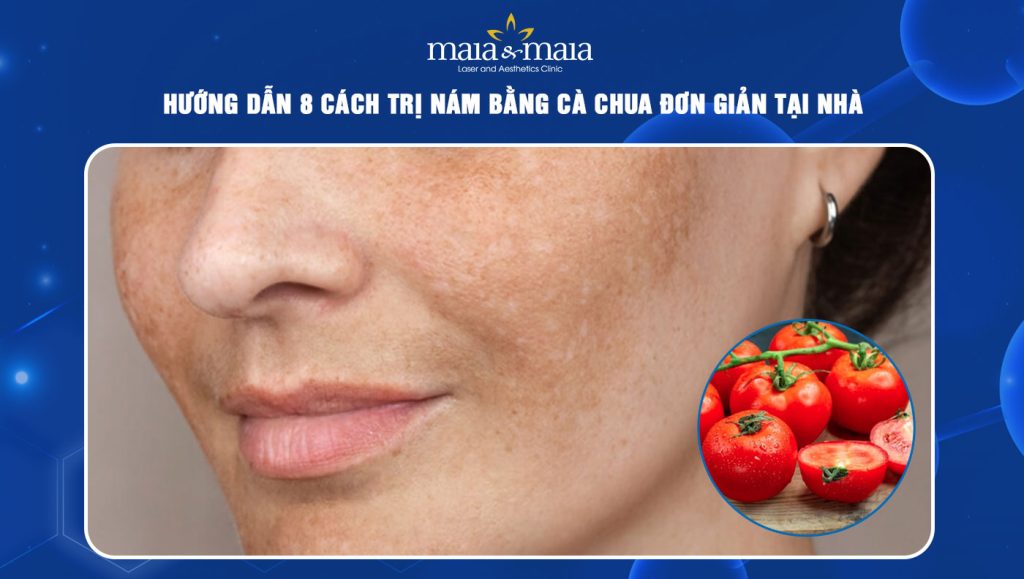 cách trị nám bằng cà chua