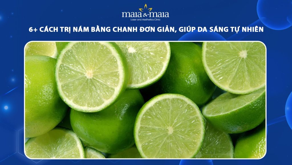 cách trị nám bằng chanh