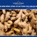 cách trị nám bằng gừng