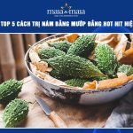 cách trị nám bằng mướp đắng