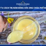 cách trị nám bằng sữa ong chúa