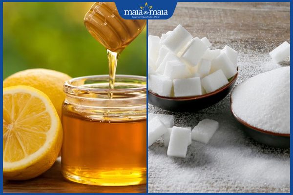 chanh mật ong đường