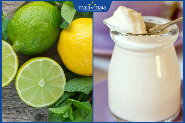 6+ cách trị nám bằng chanh đơn giản, giúp da sáng tự nhiên 4 chanh sữa chua