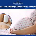 có bầu triệt lông bikini được không