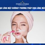 có nên cạo lông mặt không