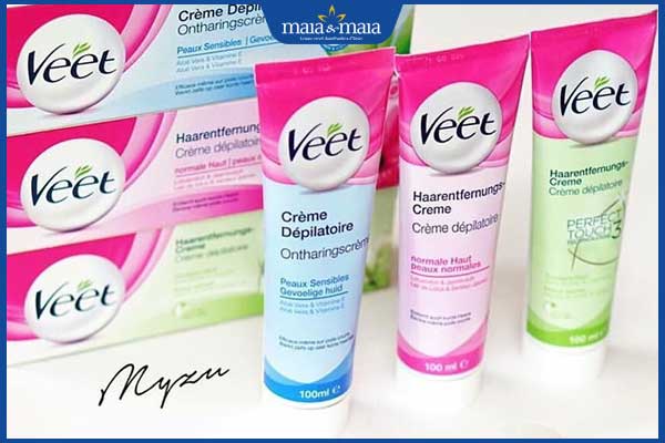 kem tẩy lông nách veet