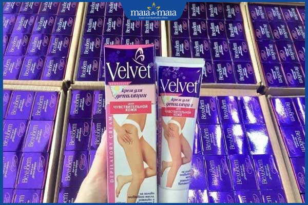 kem tẩy lông nách velvet
