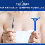 nên cạo hay nhổ lông nách