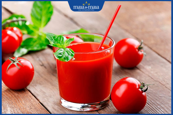 Tổng hợp 8 cách tẩy lông nách bằng cà chua đơn giản tại nhà 3 nước ép cà chua