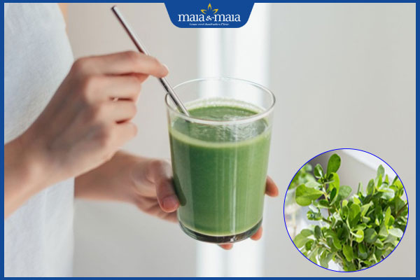 Hướng dẫn các cách trị nám bằng rau sam đơn giản tại nhà  2 nước ép rau sam