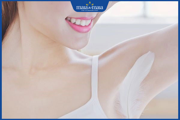 sử dụng kem tẩy lông nách