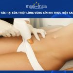 tác hại của triệt lông vùng kín