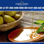 tẩy lông chân bằng dầu oliu