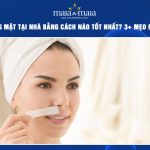 tẩy lông mặt tại nhà