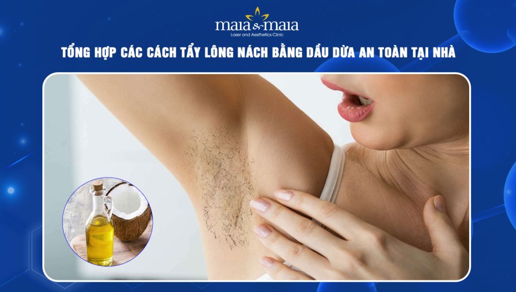 Tổng hợp các cách tẩy lông nách bằng dầu dừa an toàn tại nhà 1 tẩy lông nách bằng dầu dừa