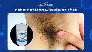 Có nên tẩy lông nách bằng oxy già không? Lưu ý cần biết 91 tẩy lông nách bằng oxy già