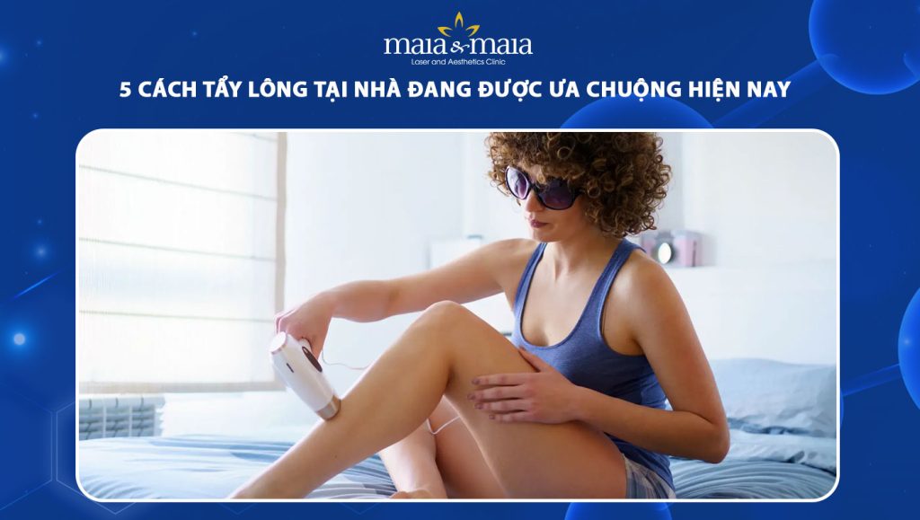 tẩy lông tại nhà