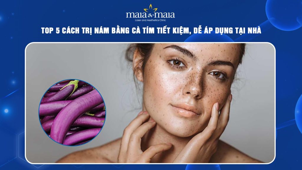 trị nám bằng cà tím