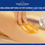 triệt lông bằng mỡ trăn