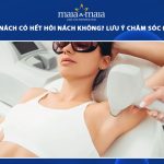 triệt lông nách có hết hôi nách không