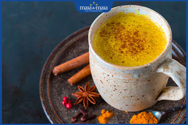 Bật mí cách trị nám bằng nghệ, dưỡng trắng da đơn giản tại nhà 2 uống tinh bột nghệ