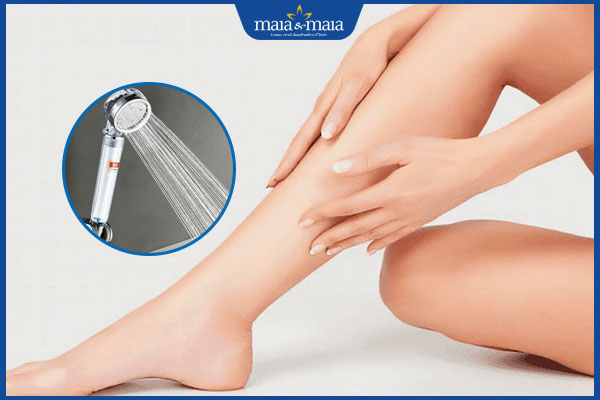 Lý do cạo lông chân bị ngứa, cách loại bỏ lông chân không bị ngứa 3 vệ sinh chân bằng vòi sen