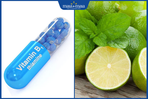 vitamin b1 và chanh