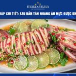 bắn tàn nhang ăn mực được không