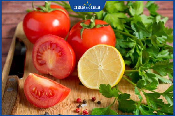 cà chua và chanh