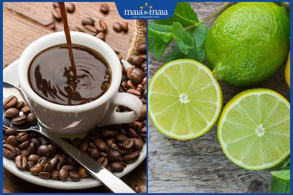 cà phê và chanh