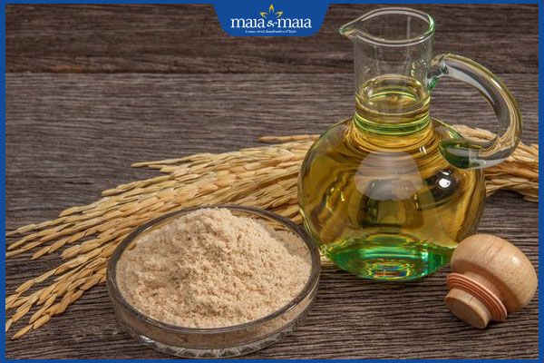 Bật mí cách trị nám bằng cám gạo xóa đốm nâu tự nhiên tại nhà 3 cám gạo và dầu dừa