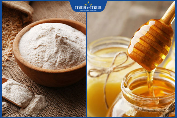 Bật mí cách trị nám bằng cám gạo xóa đốm nâu tự nhiên tại nhà 4 cám gạo và mật ong