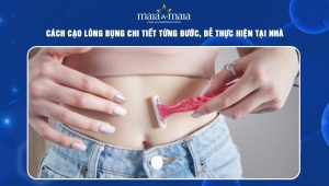 Cách cạo lông bụng chi tiết từng bước, dễ thực hiện tại nhà 12 cạo lông bụng