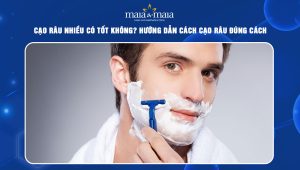 cạo râu nhiều có tốt không