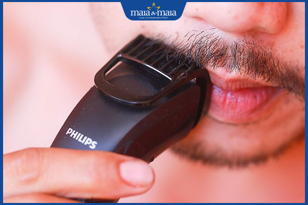 cạo râu nhiều