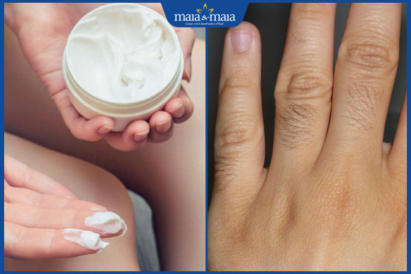 kem tẩy lông ngón tay