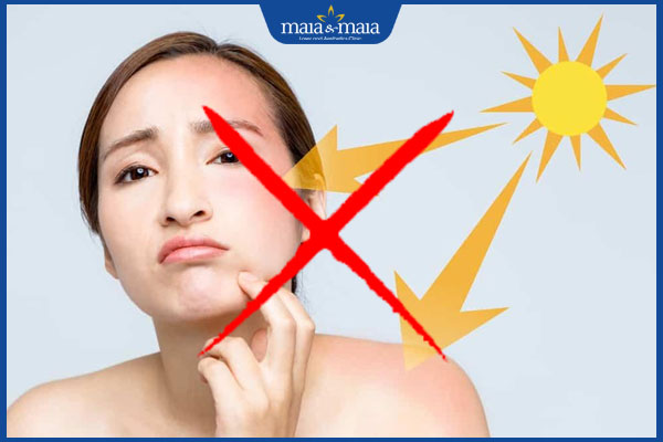 6 sai lầm trong điều trị rám má khiến da ngày càng sạm hơn 3 không chống nắng