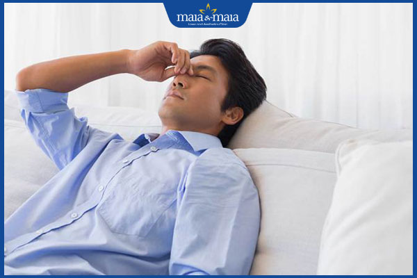 nam giới mệt mỏi