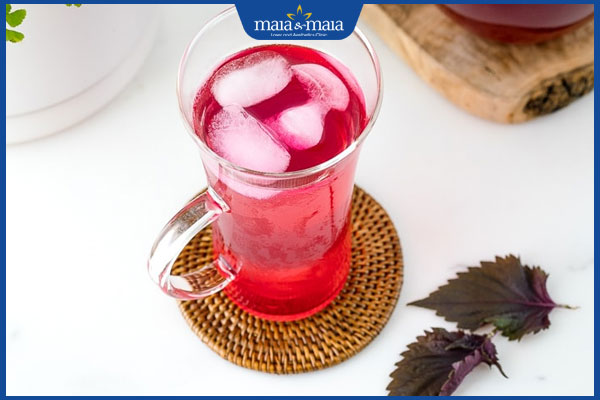 Gợi ý các loại nước ép trị nám, làm sáng mịn da lành tính 5 nước ép tía tô