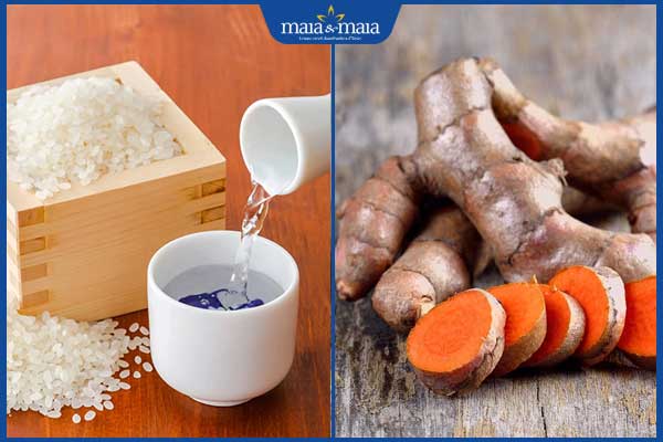 rượu gạo nghệ tươi