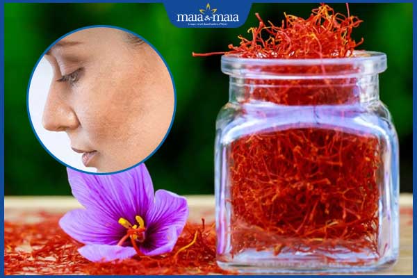 saffron trị nám da nhẹ