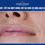 tẩy ria mép bằng chỉ