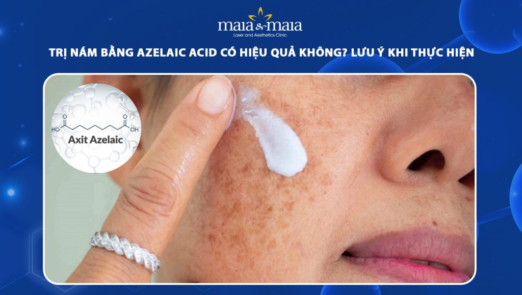 trị nám bằng azelaic acid