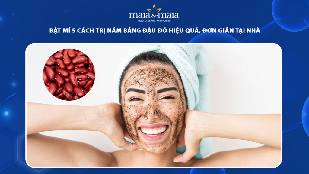 trị nám bằng đậu đỏ